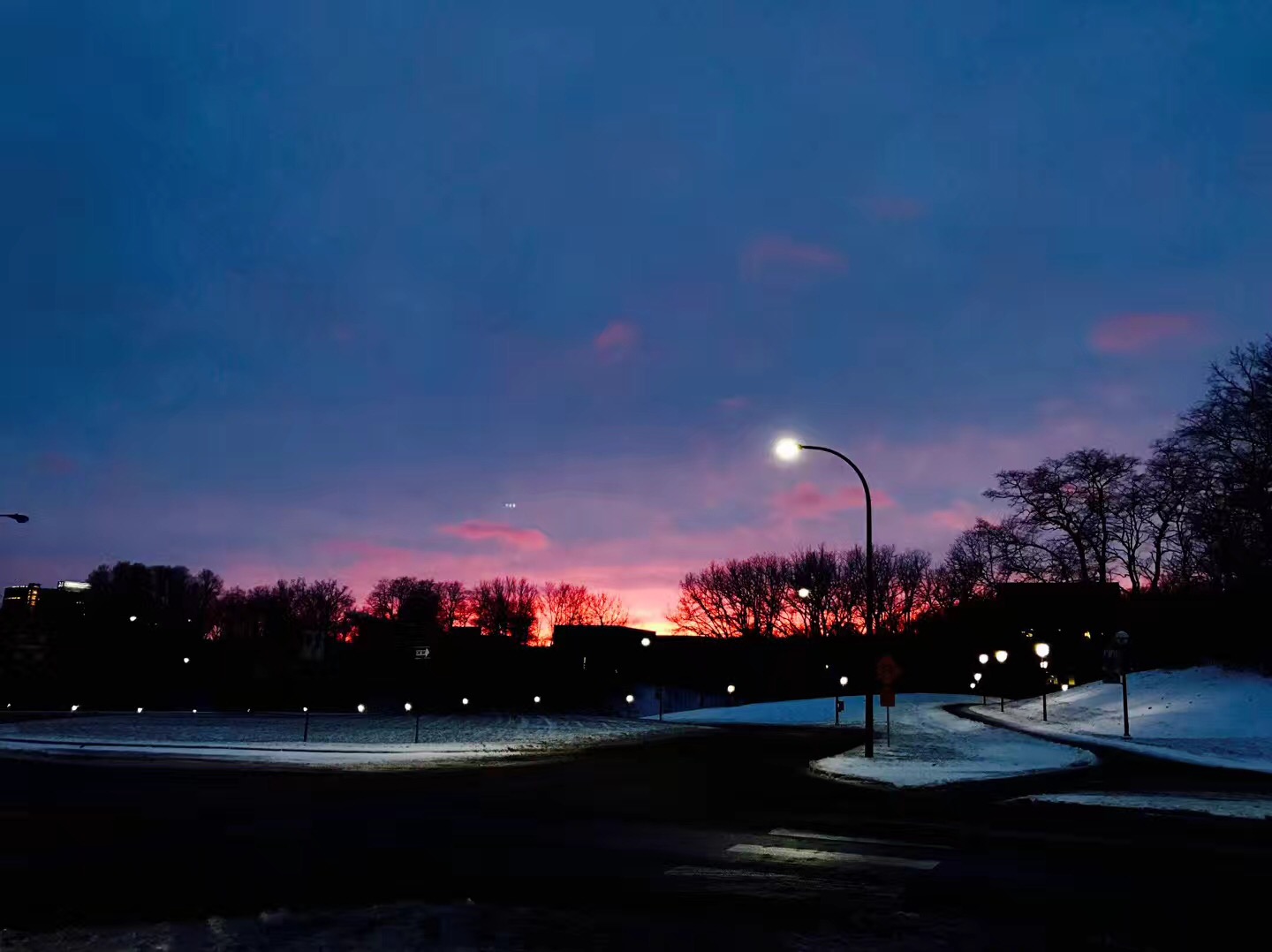 Ann Arbor at dawn